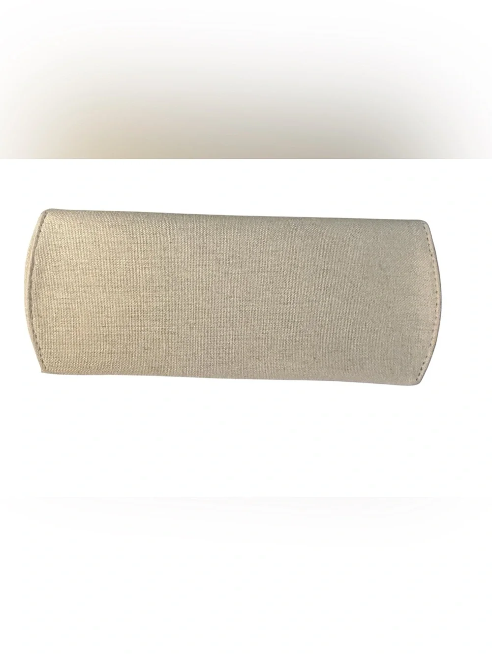 Authentic Salvatore Ferragamo Eyewear Sunglasses Case Cream Beige Tan Canvas